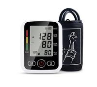 Blood Pressure Monitors Large Cuff Size 22cm to 46cm - Blood Pressure Machine with Cuff for Upper Arm - Heart Rate Hypertension Monitor for Home Use (Black Pro)
