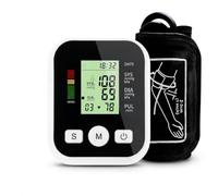 Blood Pressure Monitors Large Cuff Size 22cm to 46cm - Blood Pressure Machine with Cuff for Upper Arm - Heart Rate Hypertension Monitor for Home Use (Black)