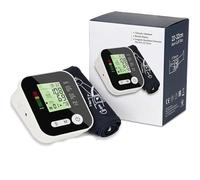 Blood Pressure Monitors Upper Arm Blood Pressure Professional Large Machine for Home Use, Automatic Heart Rate Monitor & BP Cuff Kit Digital LCD Display Black