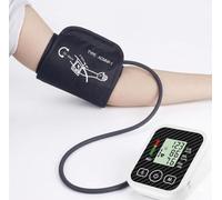 Blood Pressure Monitors Upper Arm Blood Pressure Professional Machine for Home Use Automatic Heart Rate Monitor & BP Cuff Kit Large Digital LCD Display Black