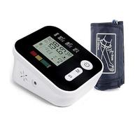 Blood Pressure Monitors Upper Arm Large Cuff Professional Blood Pressure Machine for Home Use, Automatic Heart Rate Monitor & BP Cuff Kit Large Digital LCD Display Black