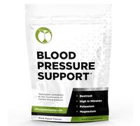 Blood Pressure Support Powder | 2000mg Beetroot 6% Nitrates, 500mg Potassium Citrate, 160mg Magnesium Taurate & Red Clover | 30 Servings | Fruit Punch | NF Supplements (30 Servings, Fruit Punch)