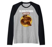 Blood Python Whisperer Blood Pythons Blood Python Raglan Baseball Tee