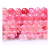 Blood Red n Jade Stone Beads Gemstone Round Crystal Energy Jade for Jewelry Making DIY Bracelet Necklace Jewelry Making 1 Strand 15.5inch 35PCS 10MM