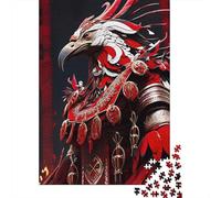Blood Red Shadow Puzzle for Adults And Teenagers 1000 Pieces Wooden Puzzles for Teenagers Gifts Brain Teaser Game 1000pcs (38x26cm)