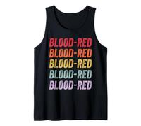 Blood-red Tank Top