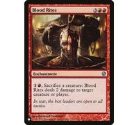 Blood Rites (The List Reprint) | Commander 2013