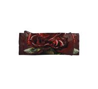 Blood RosePatterned bow headband, baby hair accessory, suitable for babies aged 0-6 months or everyday wear