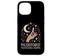 Blood Sample Phlebotomist Professional Vampire Laboratory Case for iPhone 15