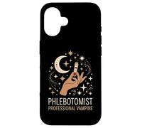 Blood Sample Phlebotomist Professional Vampire Laboratory Case for iPhone 16