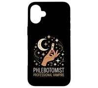 Blood Sample Phlebotomist Professional Vampire Laboratory Case for iPhone 16 Plus