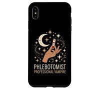Blood Sample Phlebotomist Professional Vampire Laboratory Case for iPhone XS Max