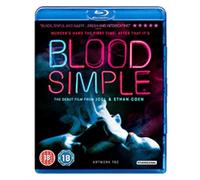 BLOOD SIMPLE - NEW RESTORATION - Region B Blu Ray BRAND NEW