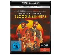 Blood & Sinners (4K Ultra HD) + (Blu-ray) (4K UHD Blu-ray) Michael B. Jordan