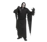 Blood Splatter Scream GhostFace Movie Mens Halloween Fancy Dress Adults Costume