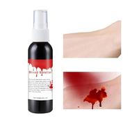 Blood Spray Halloween, Halloween Fake Blood Makeup Kit, Halloween Simulated Plasma Spray, 60ml Washable Realistic Vampire Blood, Halloween Makeup Stage Blood for Zombie Vampire