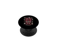 Blood Stains Are Red True Crime Murder Show Fan Valentine's PopSockets Adhesive PopGrip