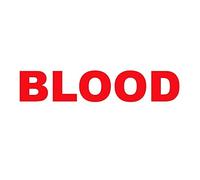Blood Sticker SERV Blood bikers Bikers decal Screen Transportation Transfusion (200x40mm)