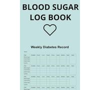 Blood Sugar Log Book - 2 Years: Daily Diabetic Glucose Diary, Insulin and Medication for type 1 and type 2 Diabetes - 2 Years Tracker