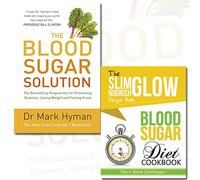 Blood Sugar Solution and Blood Sugar Diet Cookbook 2 Books Bundle Collection - Slim Glow Nourish Recipe Book: The 6 Week Challenge
