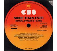 Blood, Sweat And Tears* - More Than Ever - Blood, Sweat And Tears* LP