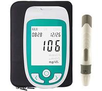 Blood Tester, 3 in 1 Analyzer for Blood Sugar,Uric Acid,Cholesterol Monitor with Test Strips Home Test Kit with 50 Blood Sugar +25 Uric Acid +10 Cholesterol Test Strips Analyzer