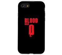 Blood Type 0 Rhesus Factor Blood Group Heart Case for iPhone SE (2020) / 7/8