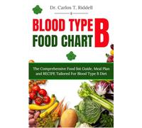 BLOOD TYPE B FOOD CHART: The Comprehensive Food List Guide, Meal Plan, and RECIPE Tailored for Blood Type B Diet