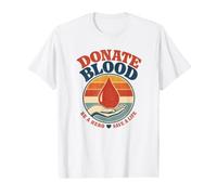 Blood Type Donation Donor Phlebotomy Phlebotomist Save Lives Value Graphic T-Shirt