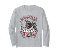 Blood Type is Ink Tattoo Lover Inked Ink Addict Long Sleeve T-Shirt