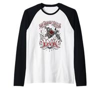 Blood Type is Ink Tattoo Lover Inked Ink Addict Raglan Baseball Tee