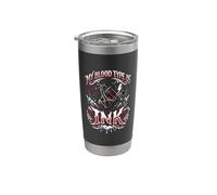 Blood Type is Ink Tattoo Lover Inked Ink Addict Stainless Steel Insulated Tumbler