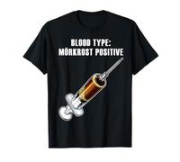 Blood Type MORKROST Positive Swedish Dark Roast Coffee Lover T-Shirt