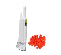 Blood Worm Bait Clip, Earth Earth Blood Worm Clip, Portable Fishing Tools to an Earthworm, Assign Bander Tool Accessories with Strips, Light Equipment with Light for