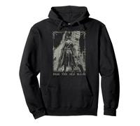 Bloodborne Fear the Old Blood Framed Illustration Video Game Pullover Hoodie