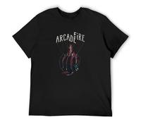 Bloodhoof Arcade Fire Funny White Summer T-Shirt Men Cotton Tshirt Short Sleeve Tops Tee Clothing O Neck Tee