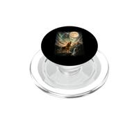 Bloodhound Howling At Moon - Bloodhound Lover Dog Dad PopSockets PopGrip for MagSafe