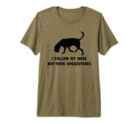 Bloodhound i Follow My Nose not Your suggestions Premium T-Shirt
