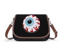 Bloodshot Eyeball Women's Crossbody Bags Shoulder Handbag Sling Messenger Purses