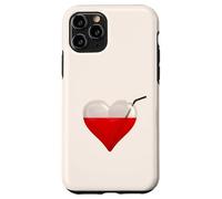 Bloodsucker - A Glass Heart Filled With Blood And Straw Case for iPhone 11 Pro