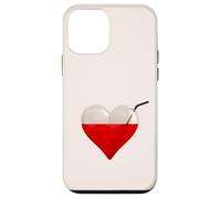 Bloodsucker - A Glass Heart Filled With Blood And Straw Case for iPhone 12 mini