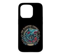 Bloodtide Chronicles Zombie Shark Nautical Design Case for iPhone 15 Pro
