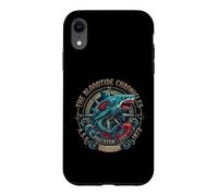 Bloodtide Chronicles Zombie Shark Nautical Design Case for iPhone XR