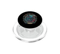 Bloodtide Chronicles Zombie Shark Nautical Design PopSockets PopGrip for MagSafe