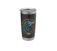Bloodtide Chronicles Zombie Shark Nautical Design Stainless Steel Insulated Tumbler