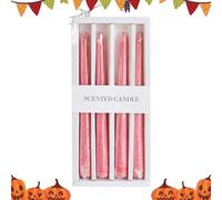Bloody - 4 Pieces Tapered Dripping Halloween Decorations for Living Room Evenings Movie Parties Family
