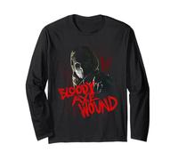 Bloody Axe Wound Mask Long Sleeve T-Shirt