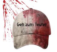 Bloody Baseball Hat - Spooky Hats Baseball Caps for Men Women Soft Breathable Layers for Halloween Travel Sports Hiking Place Cycling Cycling Pool Fleeting City Walking Camping Vo