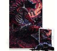 Bloody Bloodmoon Wolf Teenagers 1000 Piece Jigsaw Puzzle Brain Development Mindful Escape Clean Join Festive Surprise (50X75CM)