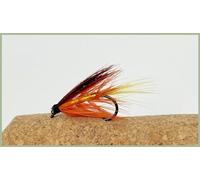 Bloody Butcher Trout Flies, Barbless, Choice of size and quantity, Wet Flies (6, 12)